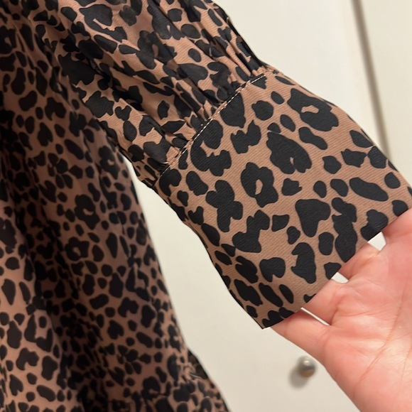 Lulu babydoll leapard print dress - Picture 4 of 6